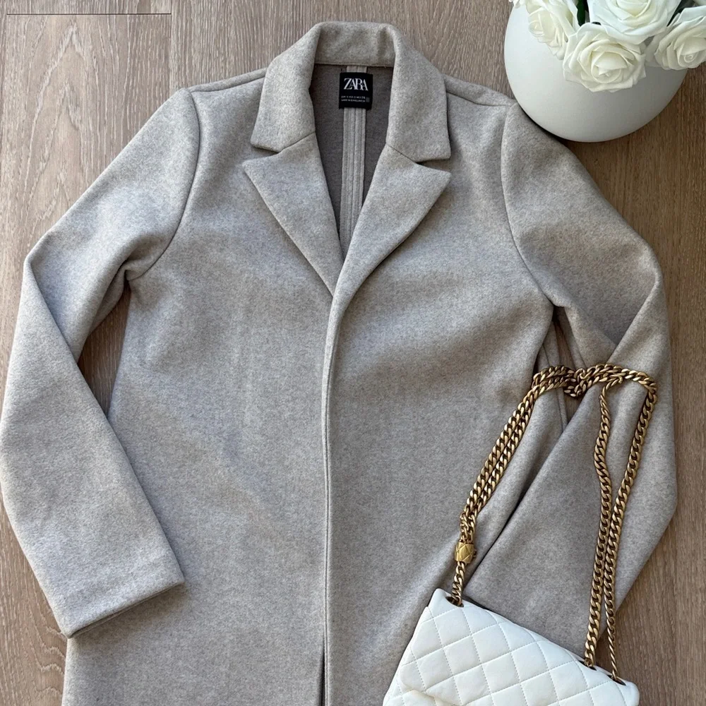 Zara Women's Peacoat - Picture 4 of 5